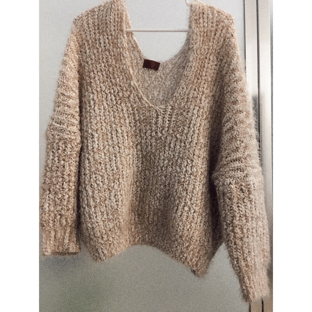 Chunky knit sweater